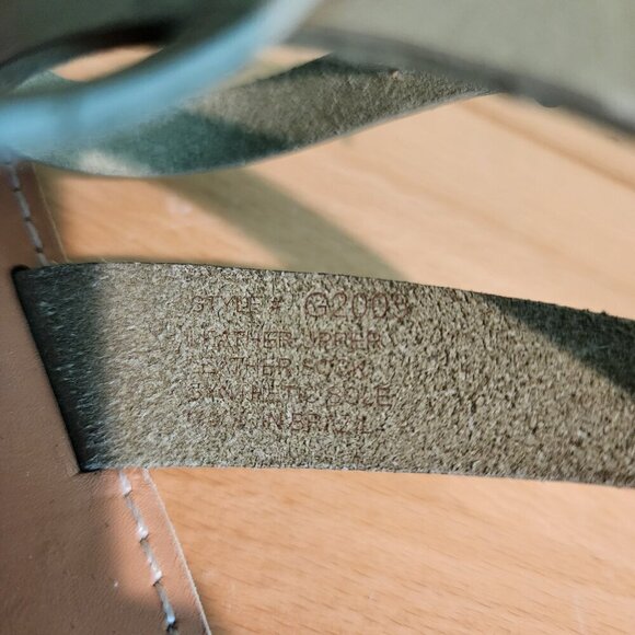 Madewell Boardwalk Ankle Wrap Strappy Sandals Sage Green Criss Cross Beachy 10 - Picture 10 of 11